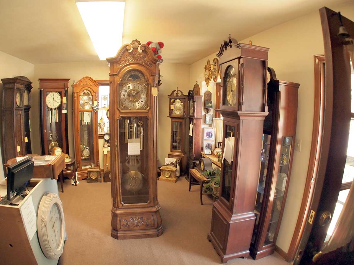 Homestead Clocks and Accents showroom 2